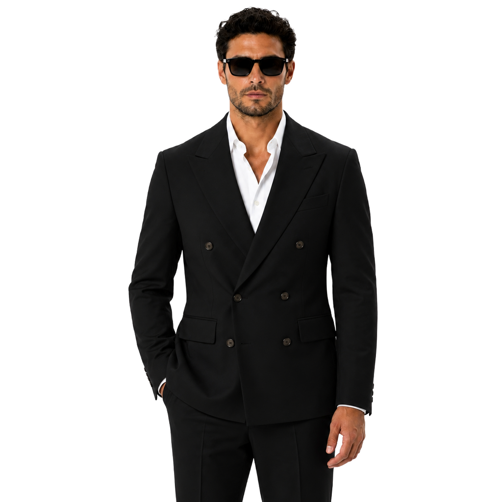 Dolce & Gabbana Men Jacket Double-Breasted Black