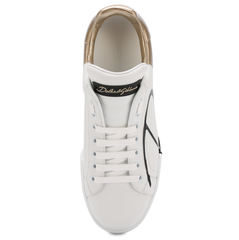 Dolce & Gabbana Women Sneakers Patent Leather White