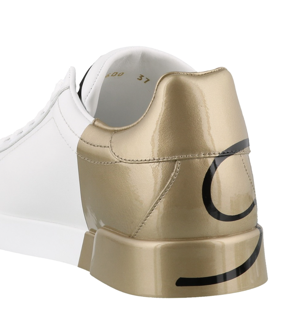 Dolce & Gabbana Women Sneakers Patent Leather White