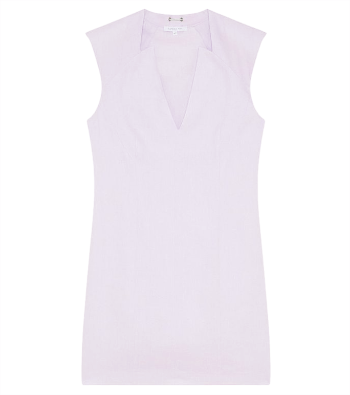 Patrizia Pepe Women Dress Short Lilla Lilac