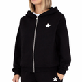 Comme Des Fuckdown Women Sweatshirt Hooded Black