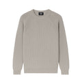 Alpha Studio Men Brioches Crewneck Sweater Grey