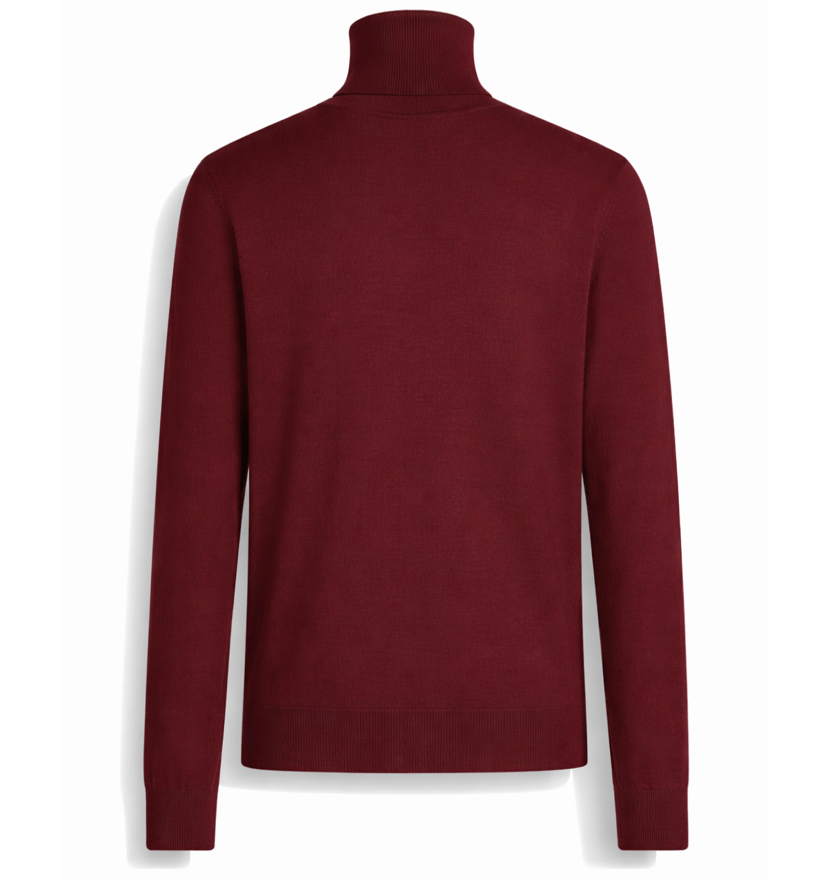 Emilio Romanelli Men Knit Turtleneck Gauge Red