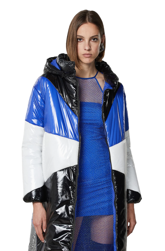 Patrizia Pepe Women Down Jacket Quilted Multicolor