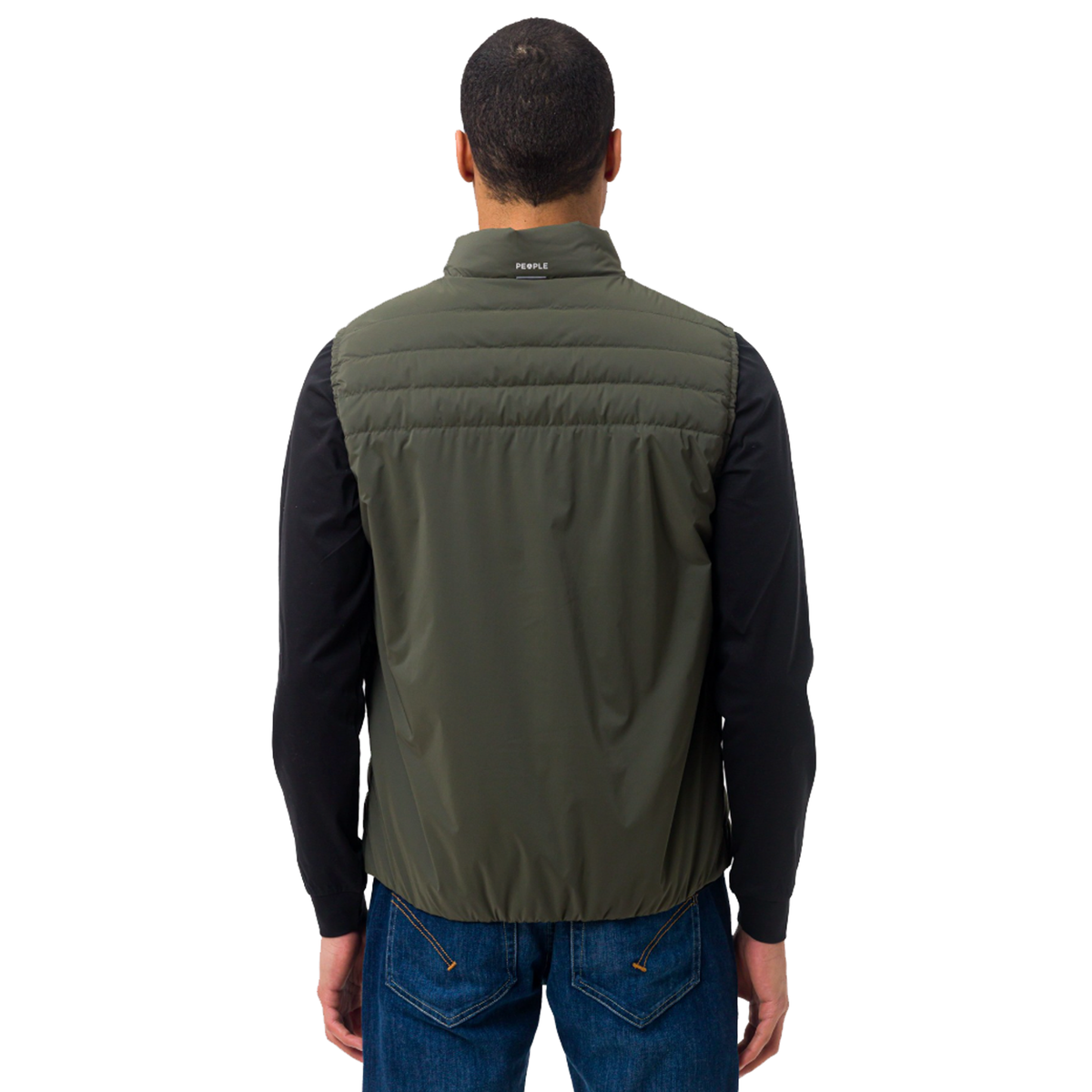 People of Shibuya Men Vest Nobu Green