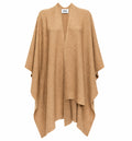 Alpha Studio Women Poncho Links Contemporary Sport Poncho Camel