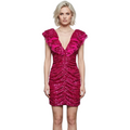 Pinko Women Dress Luzon Fuchsia