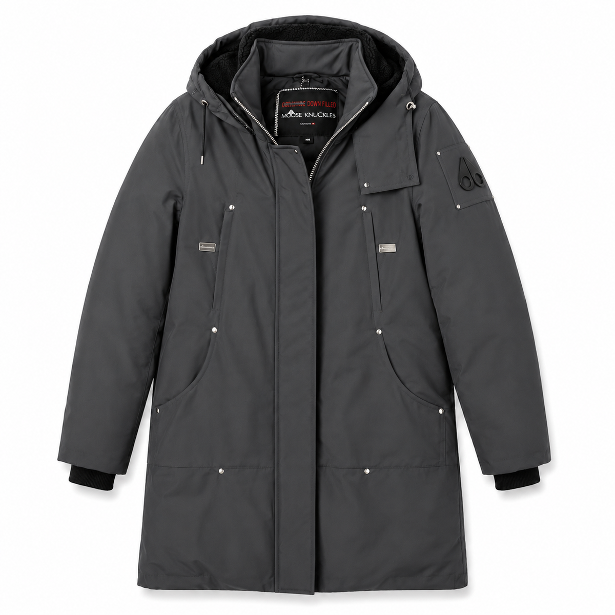 Moose knuckles Women Jacket Metis SENZA PELO Grey