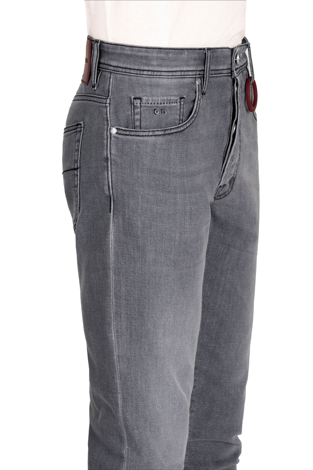 Tramarossa Men Distressed Jeans Grey