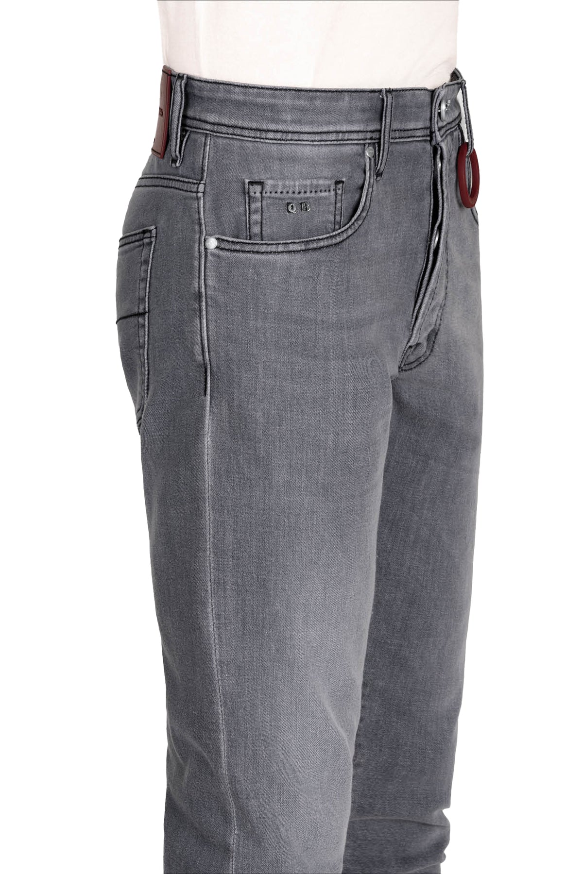 Tramarossa Men Distressed Jeans Grey