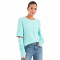 Patrizia Pepe Women Knit Water Lilly Light Blue