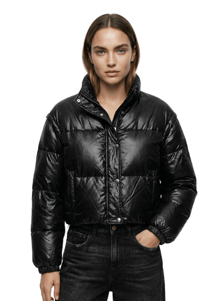 Hinnominate Women Jacket Down Jacket Nylon Black
