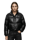 Hinnominate Women Jacket Down Jacket Nylon Black
