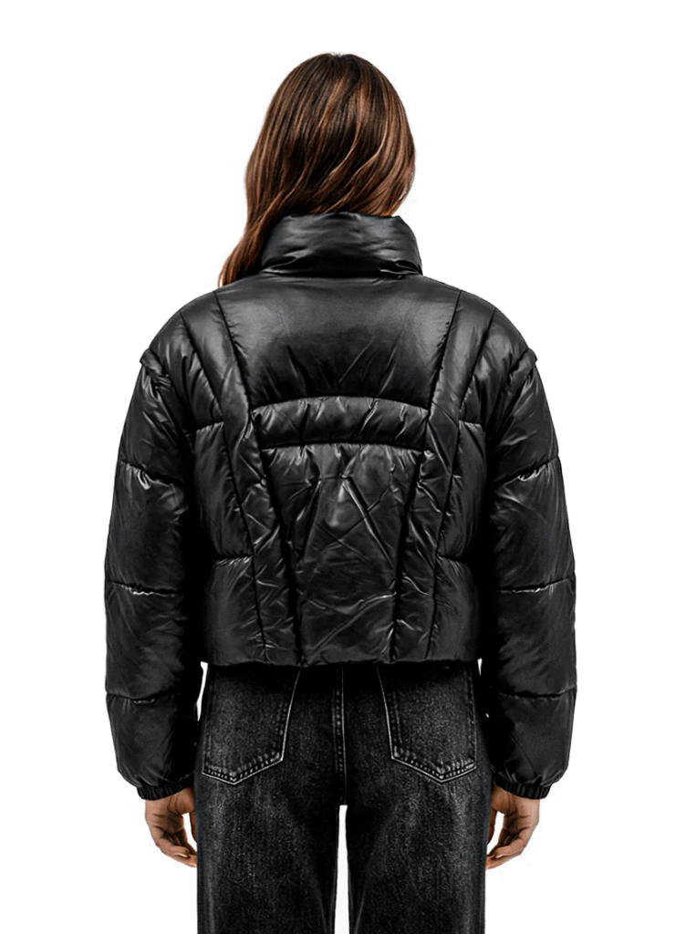 Hinnominate Women Jacket Down Jacket Nylon Black