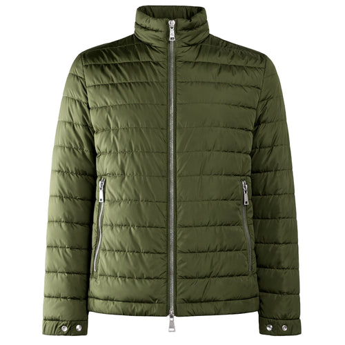 Add Men Down Jacket Quilted Green