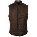 Loro Piana Fabric Men Vest Wool Cashmere Brown