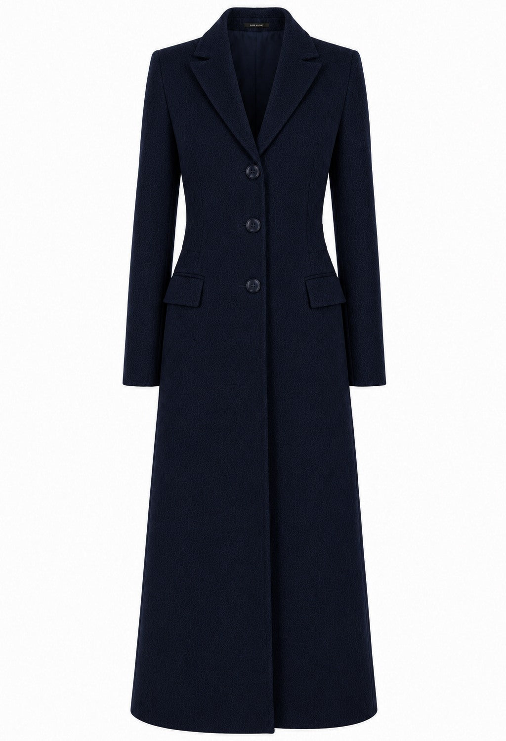 Loro Piana Fabric Women Coat Long Blue