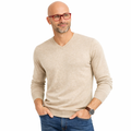 Emilio Romanelli Men Knit Gauge Beige