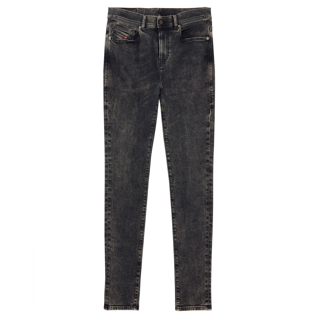 Diesel Men Skinny Jeans Black