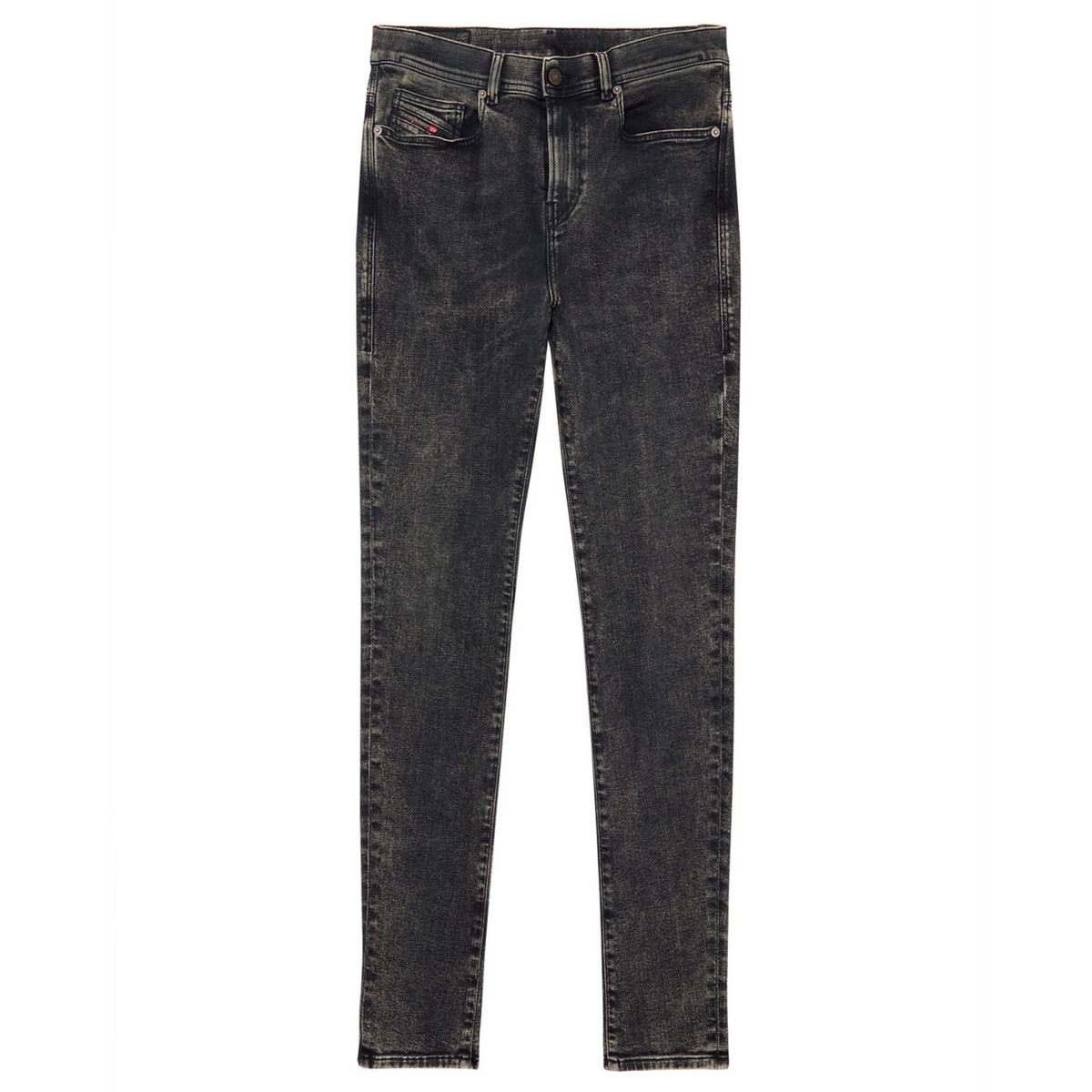 Diesel Men Skinny Jeans Black