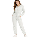 Hinnominate Women Tracksuit Inytera Hooded Light Blue