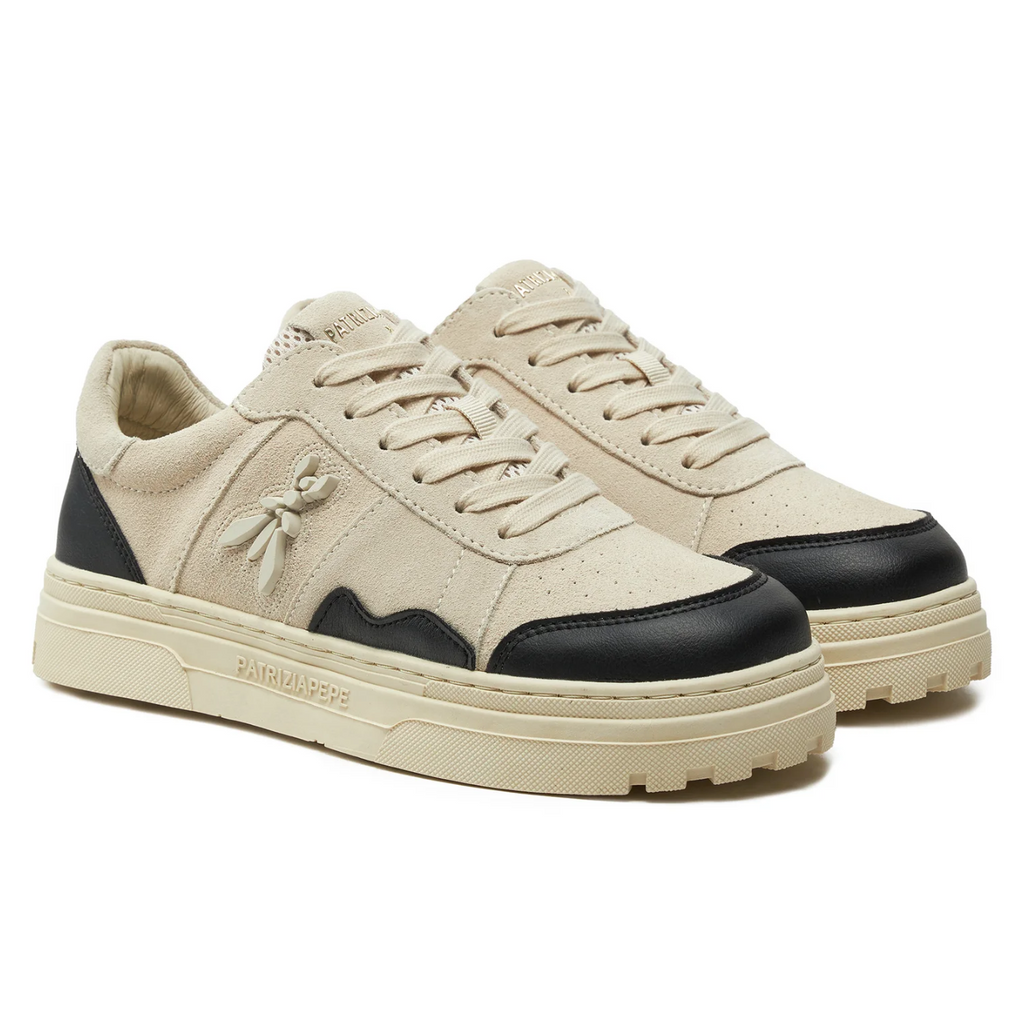 Patrizia Pepe Women Sneakers Scamosciate Beige