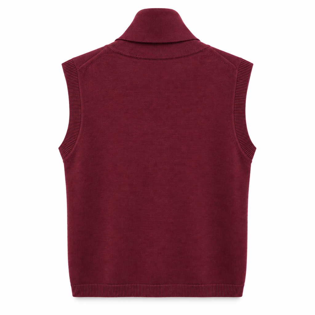 anna molinari Women Turtleneck Sleeveless Red