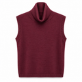 anna molinari Women Turtleneck Sleeveless Red