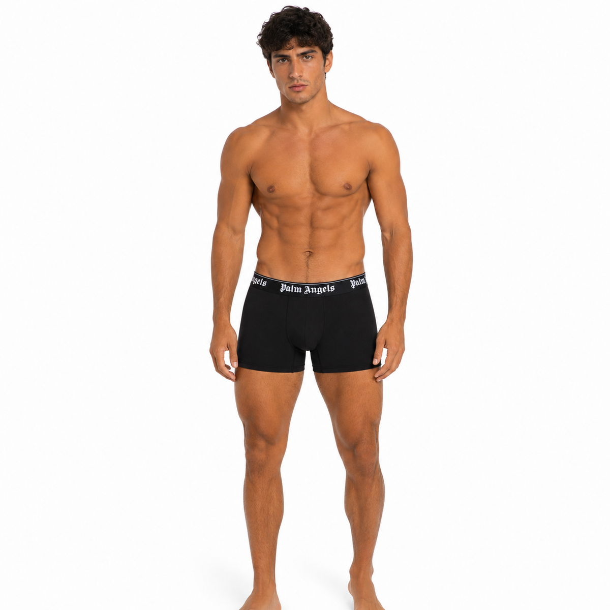Palm Angels Men Set Tripack Boxer Black