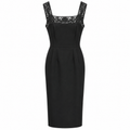 Dolce & Gabbana Women Dress Viscosa Lace Black