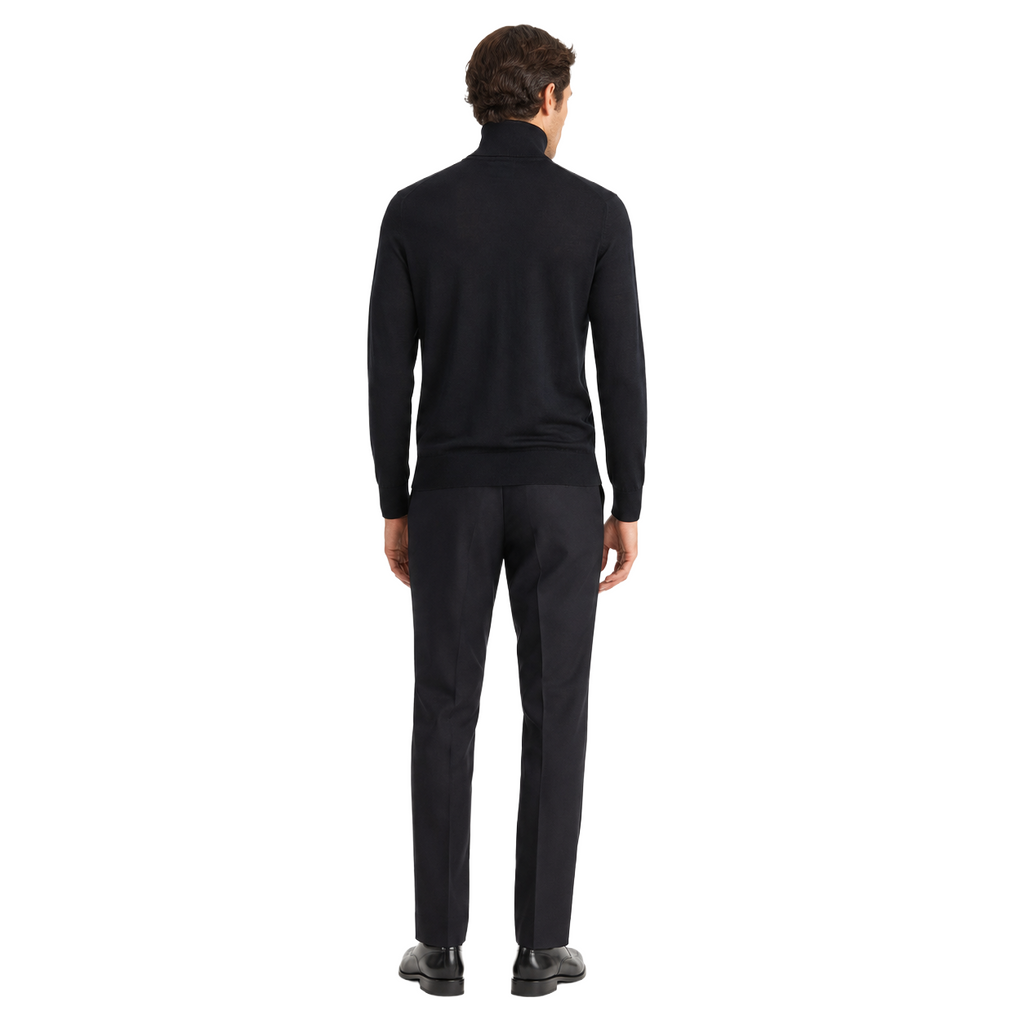 Alpha Studio Men Turtleneck Timeless Black