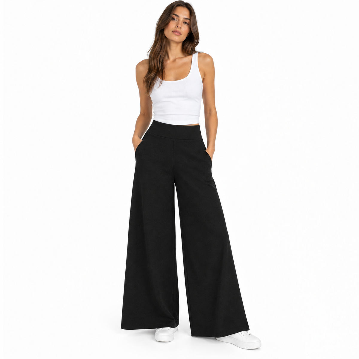 anna molinari Women Trousers Dritto Punto Black