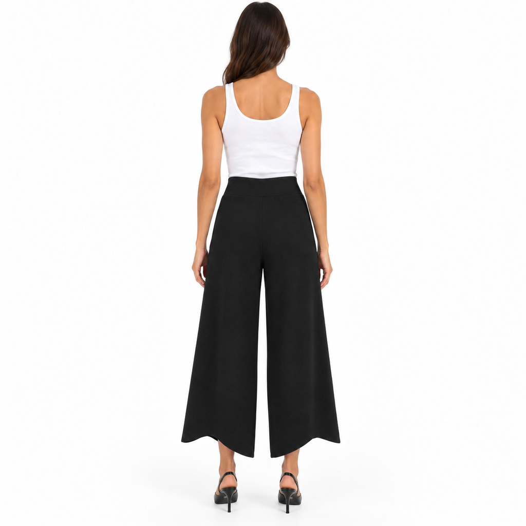 anna molinari Women Trousers Dritto Punto Black
