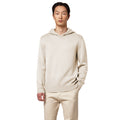 Alpha Studio Men Knit Hooded Merinos Pesante White