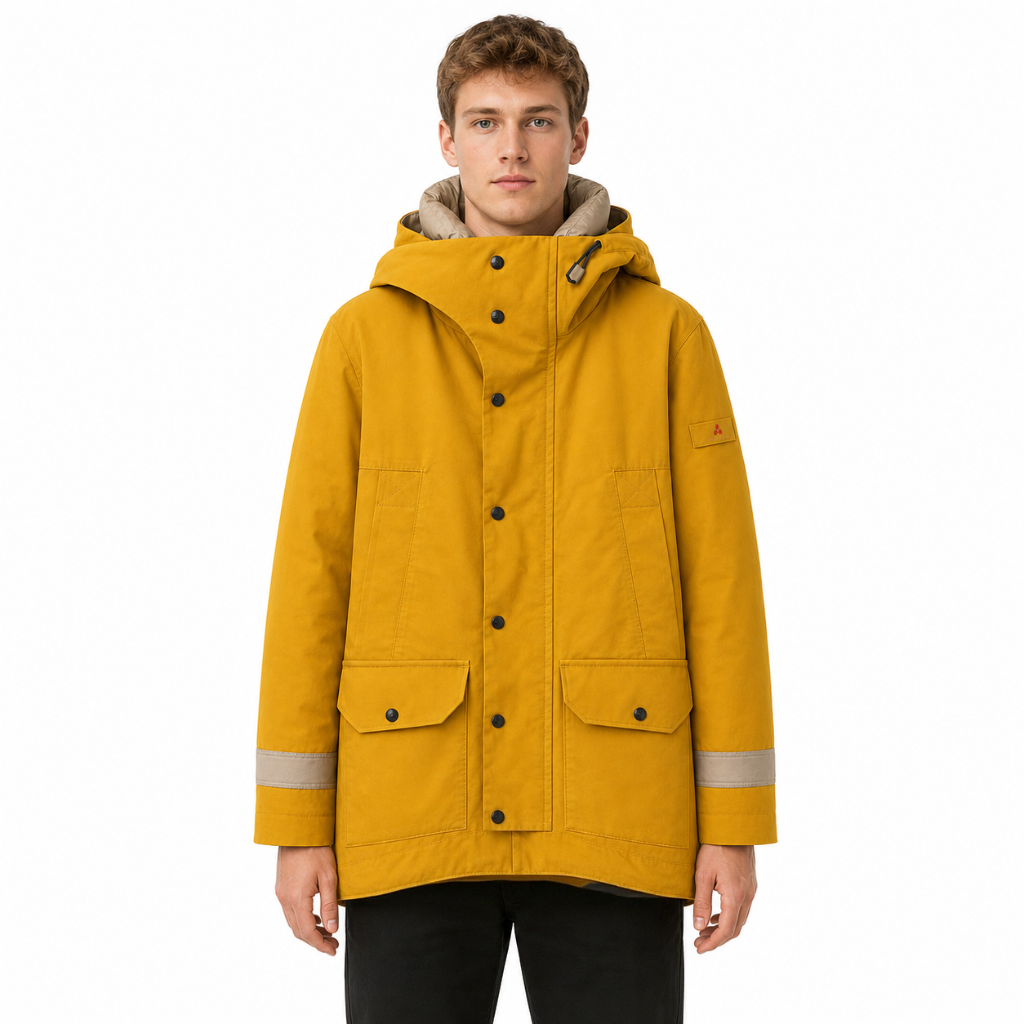 Peuterey Men Jacket Klay Yellow