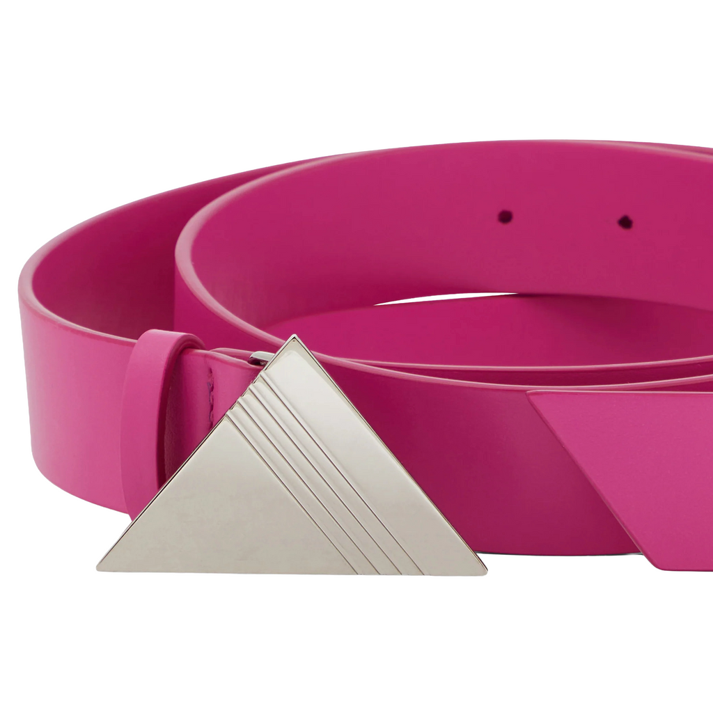 The Attico Women Belt Leather Fuxia Fuchsia