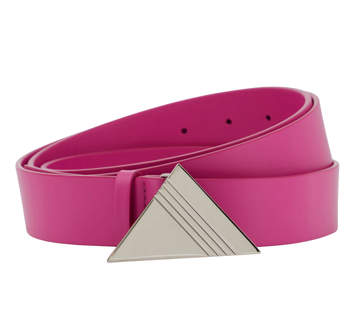 The Attico Women Belt Leather Fuxia Fuchsia