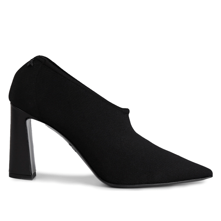 Patrizia Pepe Women Stivaletti Punta Tessuto Ankle Boots Black