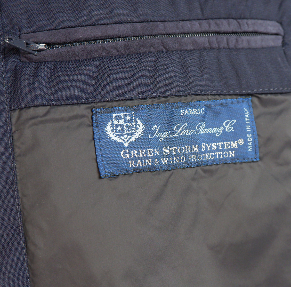 Loro Piana Fabric Men Vest Wool Blue