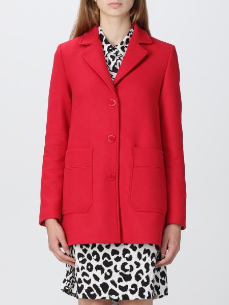 Love Moschino Women a-p Coats Red