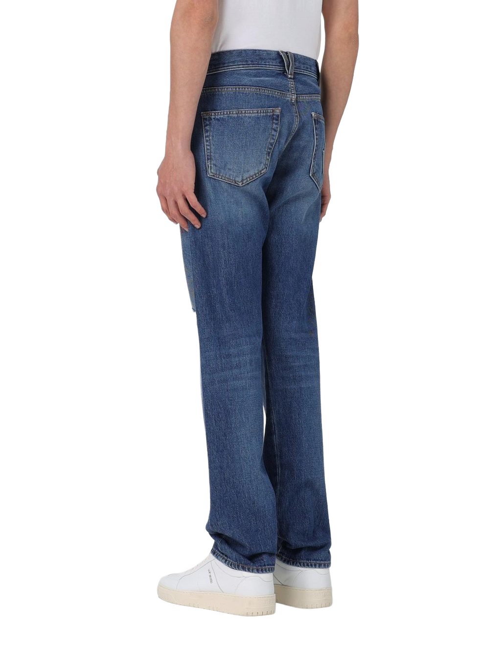 Victory Gate Men Denim Slim Indaco Jeans Blue