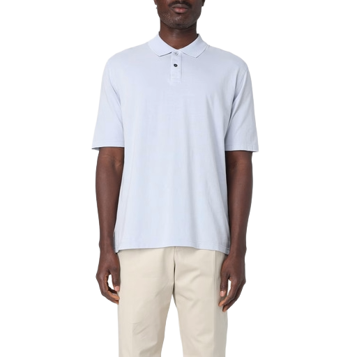 Alpha Studio Men Polo Ghiaccio Ice