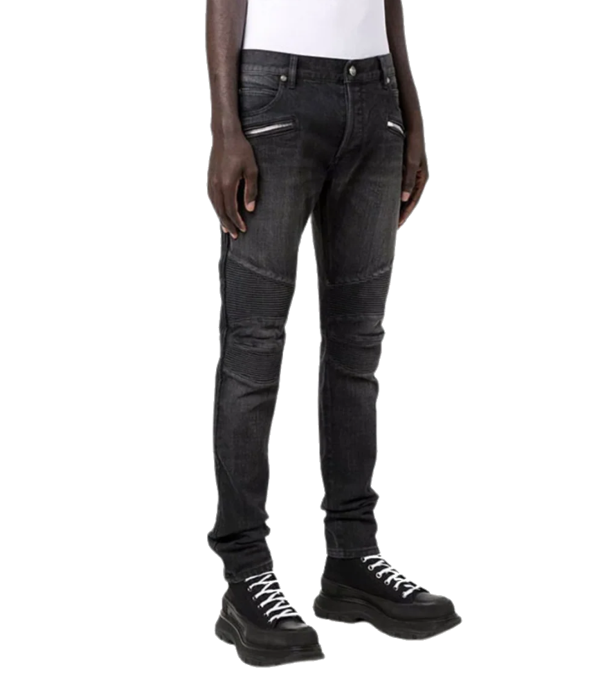 Balmain Men d-nero Jeans Black