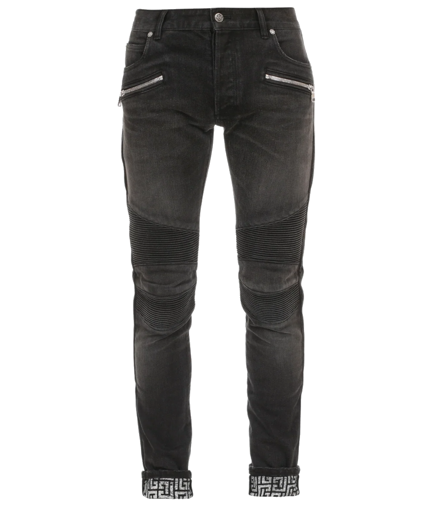 Balmain Men d-nero Jeans Black