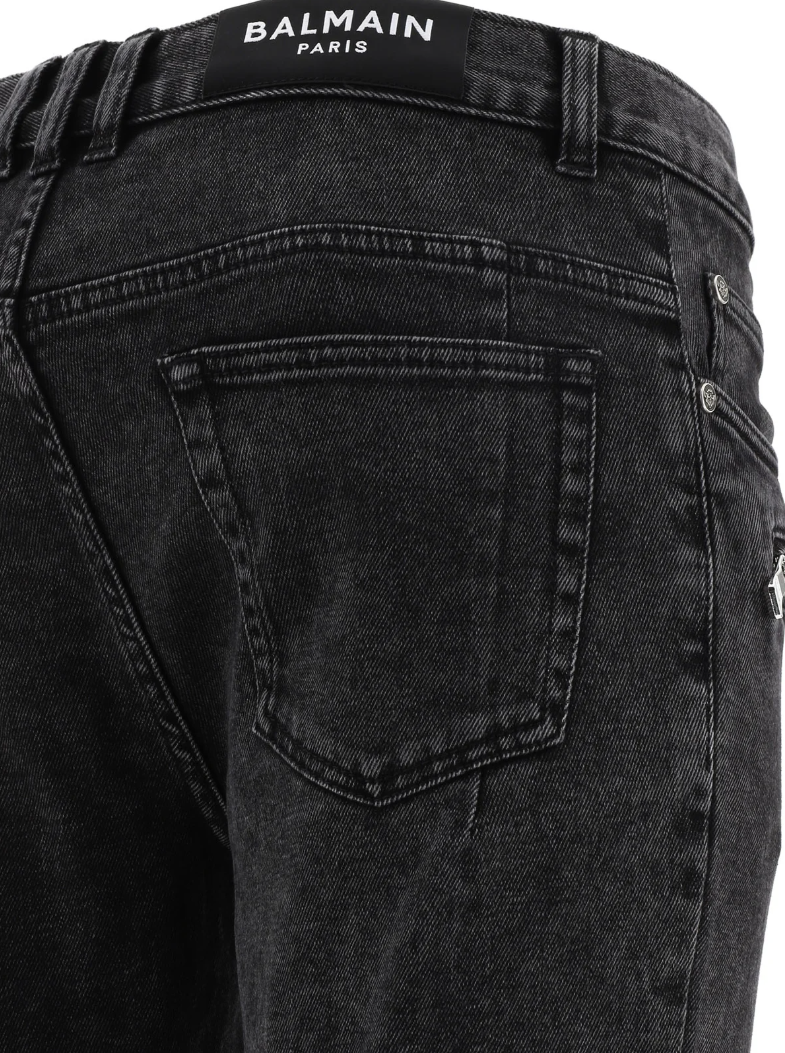 Balmain Men d-nero Jeans Black