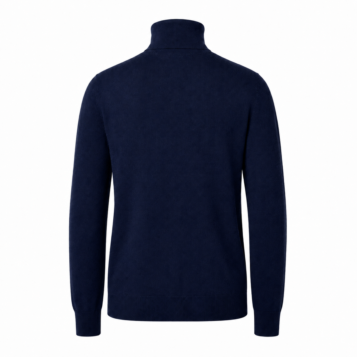 Alpha Studio Men Knit Ciclista High Neck Blue