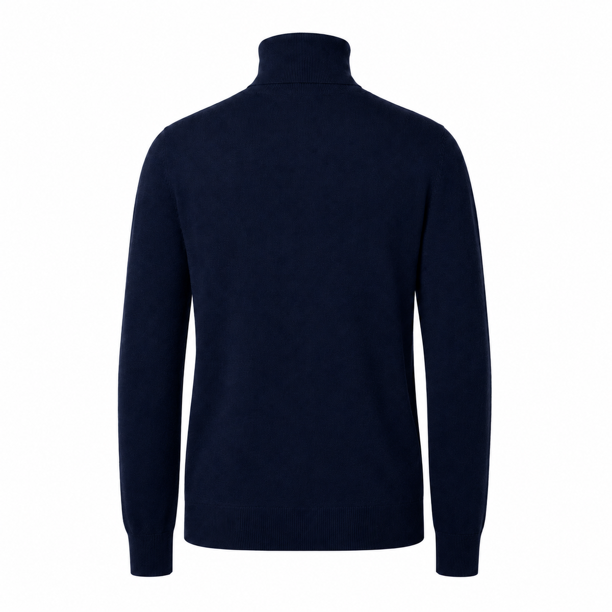 Alpha Studio Men Knit Ciclista High Neck Blue