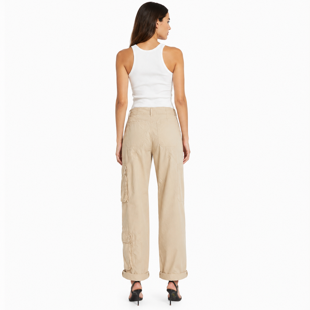 Pinko Women Trousers Malaga Beige