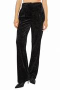 Patrizia Pepe Women Trousers Velvet Black