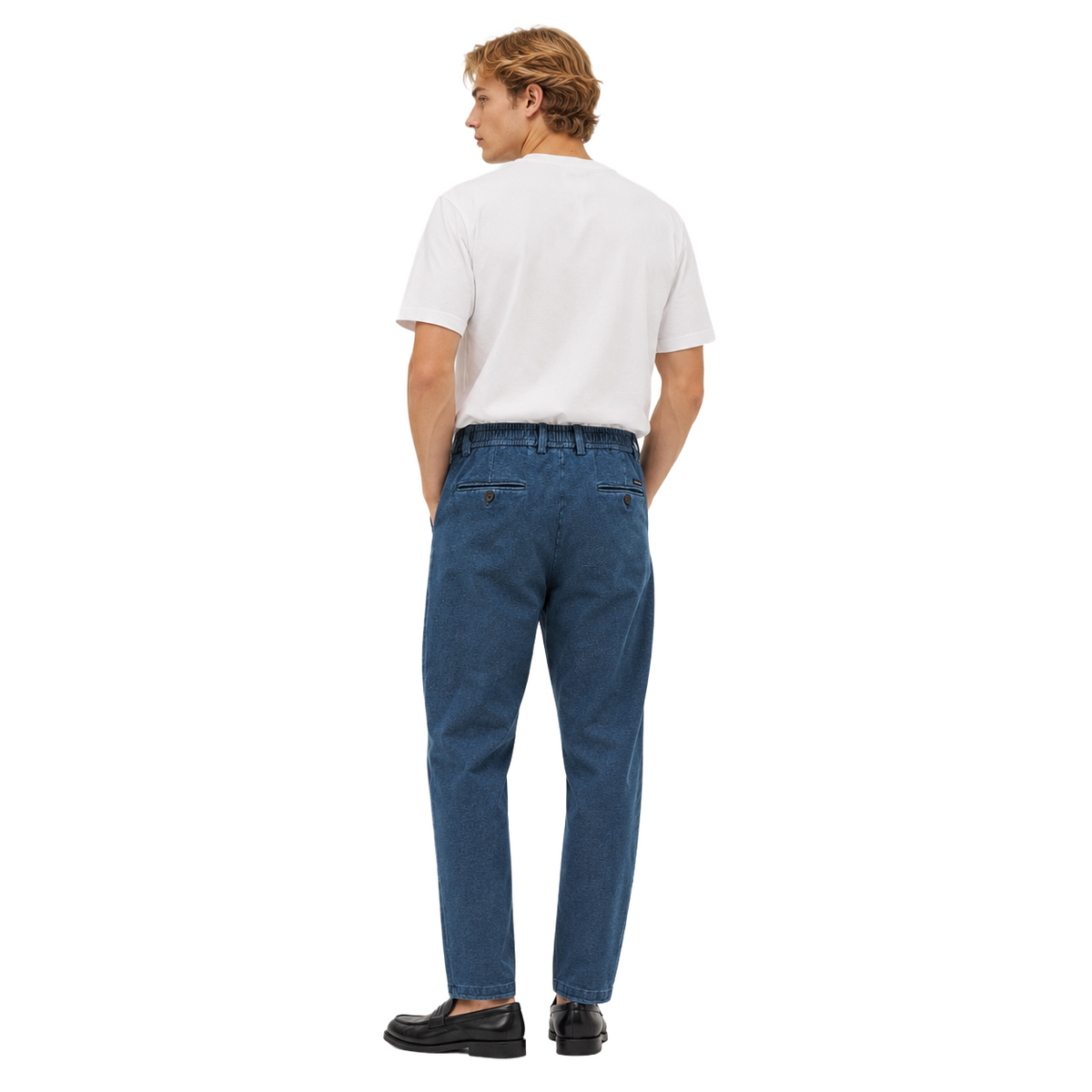 Dolce & Gabbana Men Trousers Denim Stretch Blue
